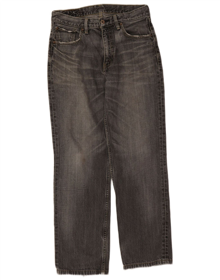 Męskie jeansy Levi's 502 Tapered W31 L30 Szara bawełna