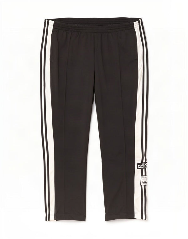 Damskie spodnie dresowe Adidas Graphic UK 32/34 4XL Czarne bloki kolorów