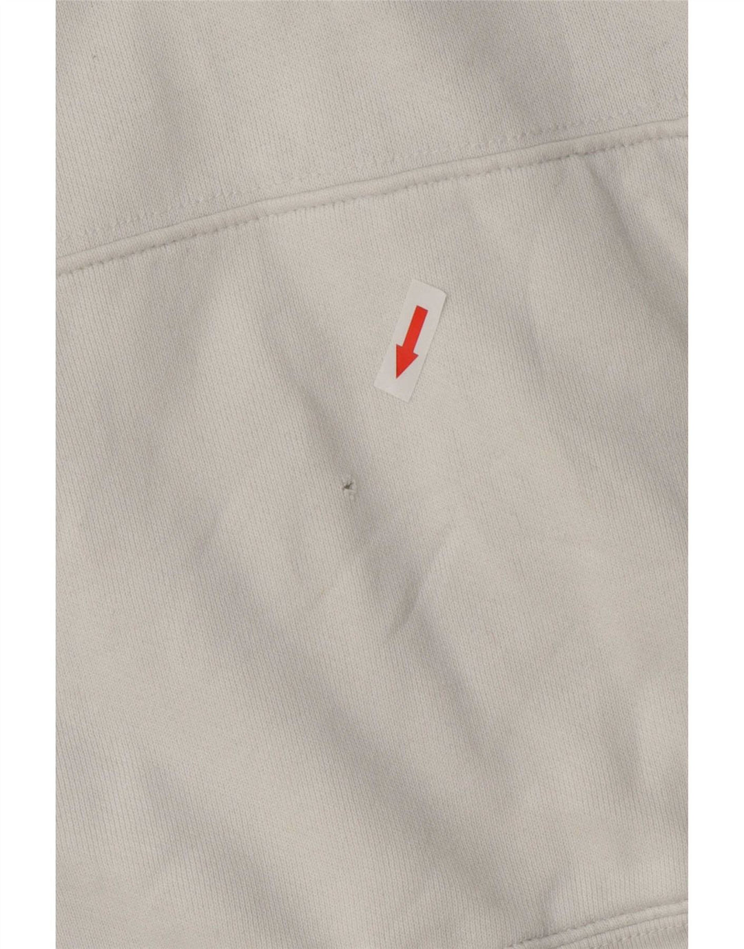 Męski sweter z kapturem Levi's z grafiką, duży, biały, bawełniany
