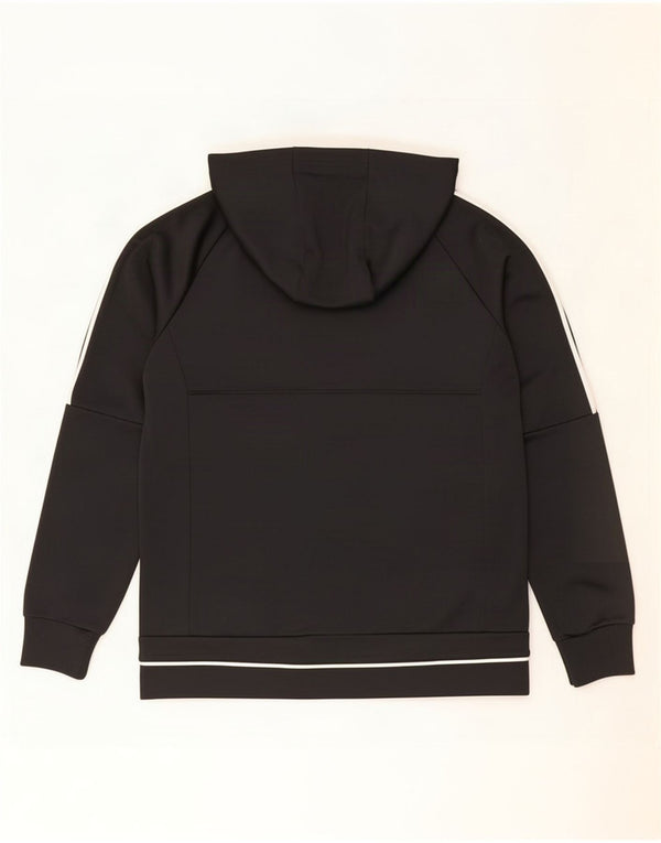 Chłopięcy sweter Adidas Juventus Zip Hoodie Sweter 13-14 lat Czarny poliester