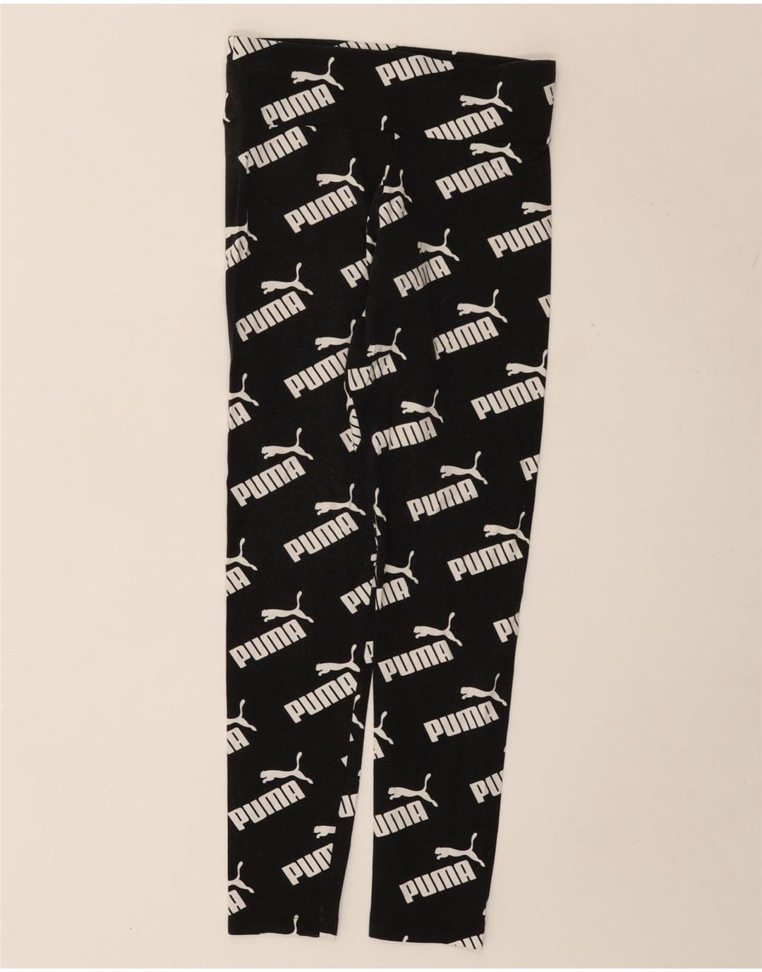Damskie legginsy Puma Graphic UK 10 Small, czarne, bawełniane