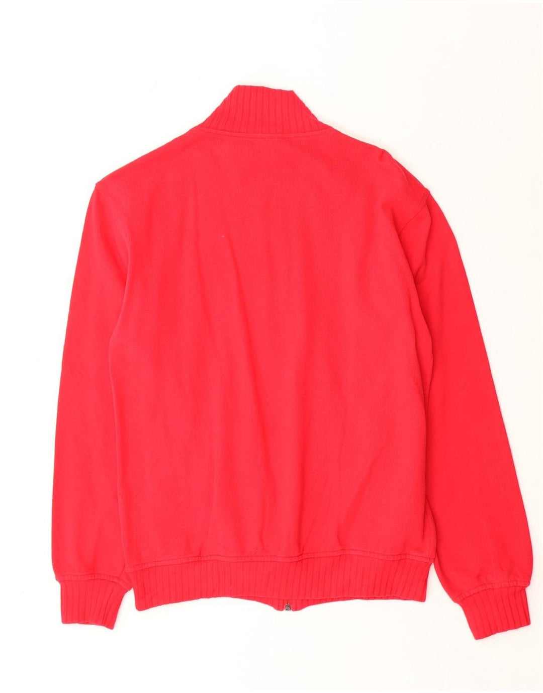 Adidas Męska bluza dresowa Top Jacket UK 34/36 Mała czerwona bawełna