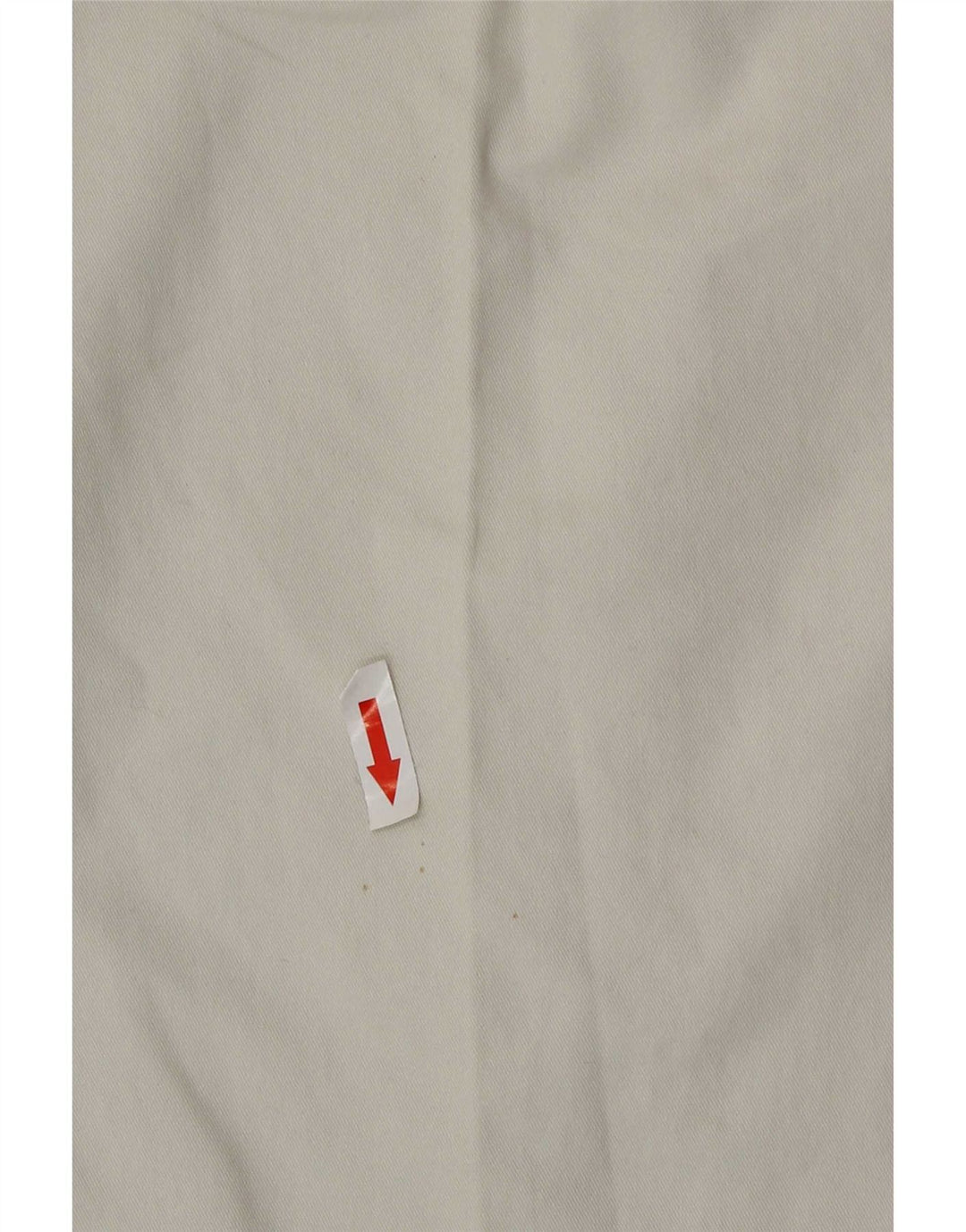 Męskie spodnie chino o regularnym kroju Marks & Spencer W34 L29 Biała bawełna