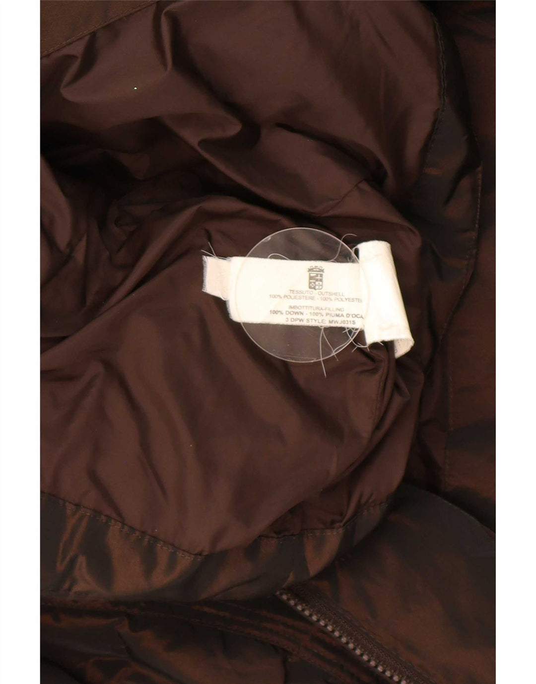 Damski płaszcz ocieplany Marina Militare UK 20 2XL Brązowy poliester
