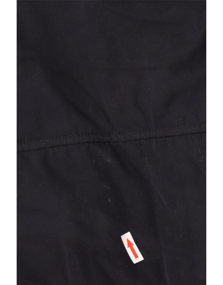 Męska kurtka wiatrówka Jack & Jones z kapturem UK 36, mała granatowa, poliester