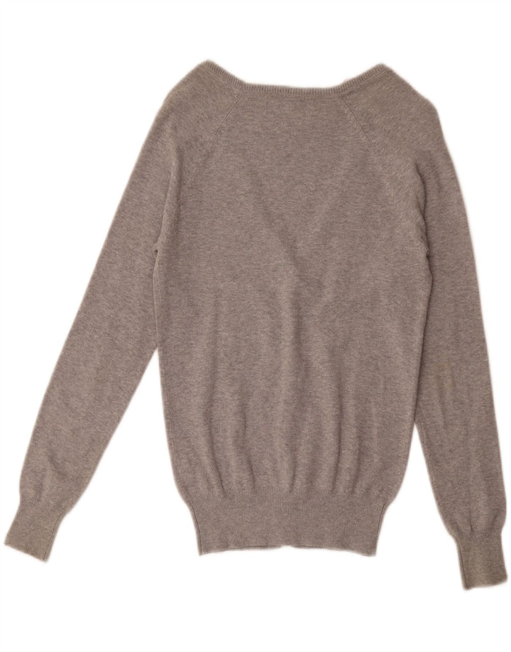 Sweter damski Zara Cardigan UK 10 Small, szary, bawełniany