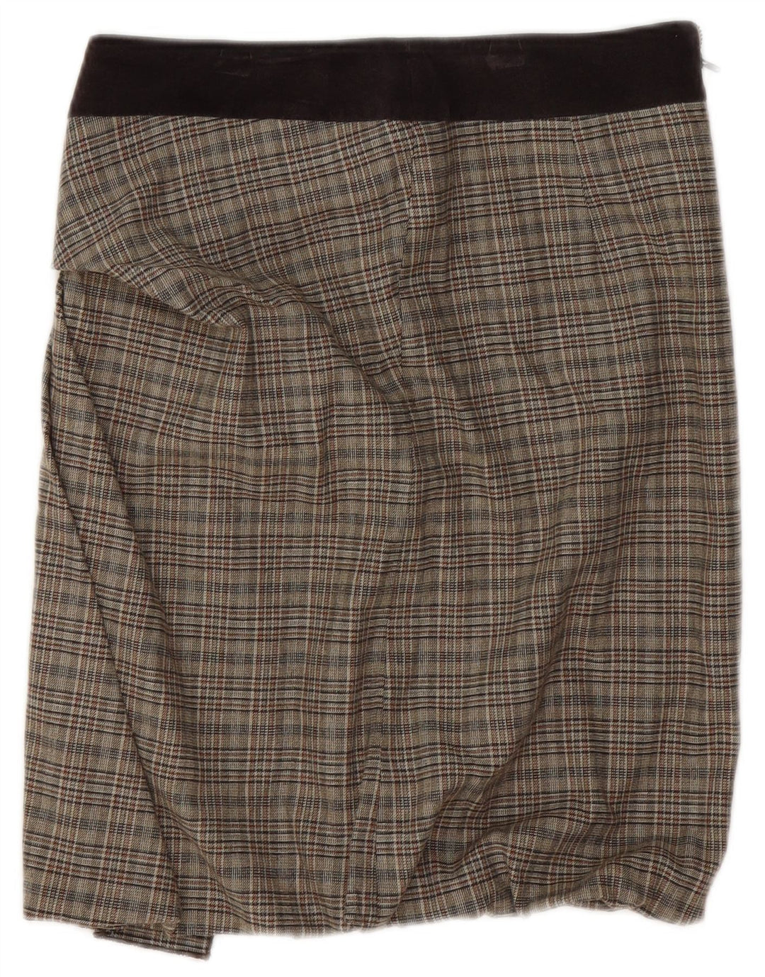 Spódnica damska Max & Co. Mini UK 8 Small W28 Brązowa kratka