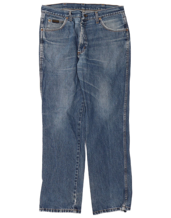 Męskie jeansy Wrangler Texas Straight W36 L32 Niebieskie, bawełniane