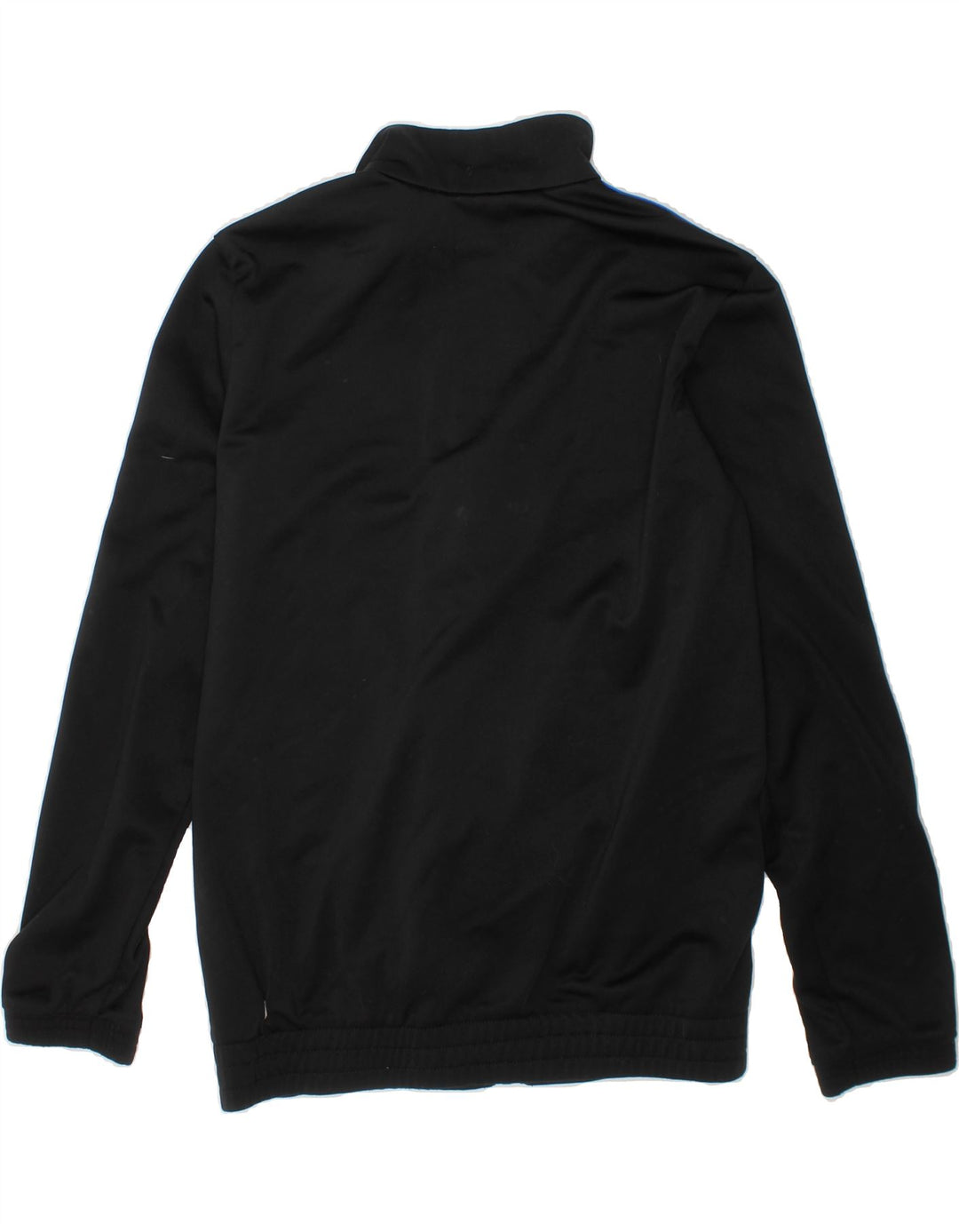 ADIDAS Boys Tracksuit Top Jacket 9-10 Years Black Polyester Vintage Adidas and Second-Hand Adidas from Messina Hembry 