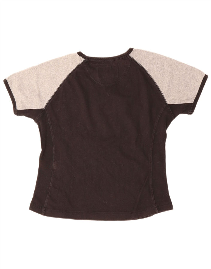 Damska koszulka CHAMPION Heritage Classics Graphic Top UK 12 Medium Black