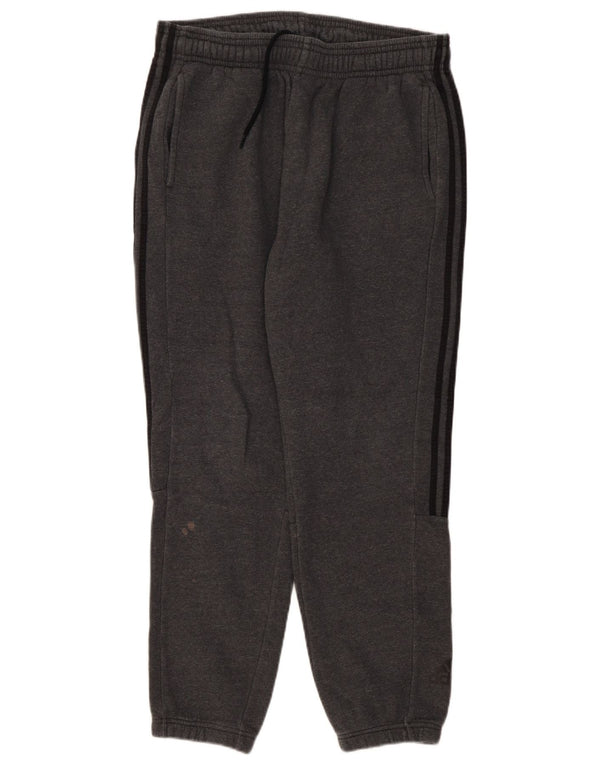 Adidas Mens Tracksuit Trousers Joggers XL  Grey Cotton