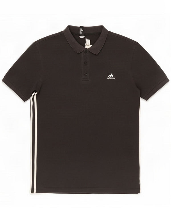 Męska koszulka polo Adidas Climalite XL, czarna, bawełniana