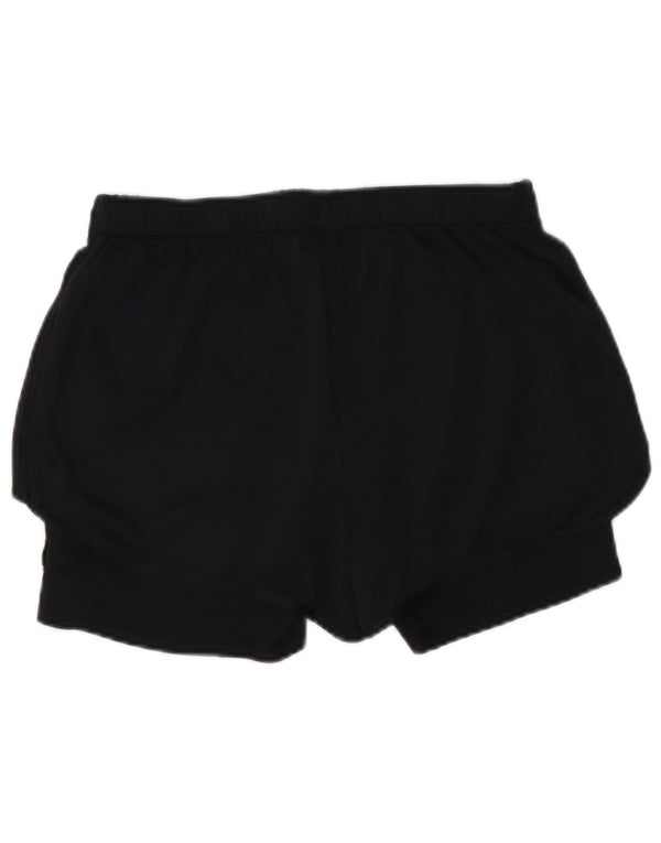 Damskie spodenki sportowe Adidas UK 12 średnie czarne