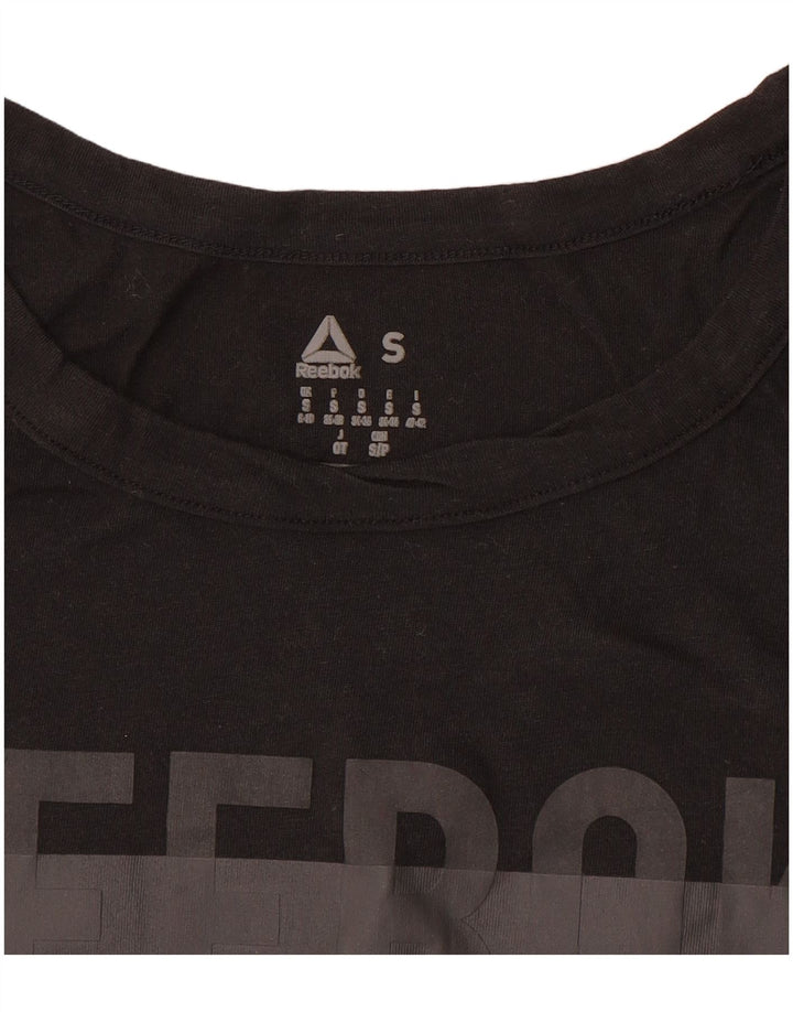 Damska kamizelka Reebok Graphic Top UK 8/10 Small Black