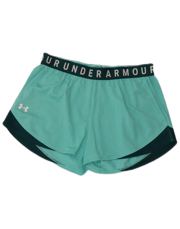 Damskie spodenki sportowe Under Armour Graphic UK 12 w kolorze średniego turkusu