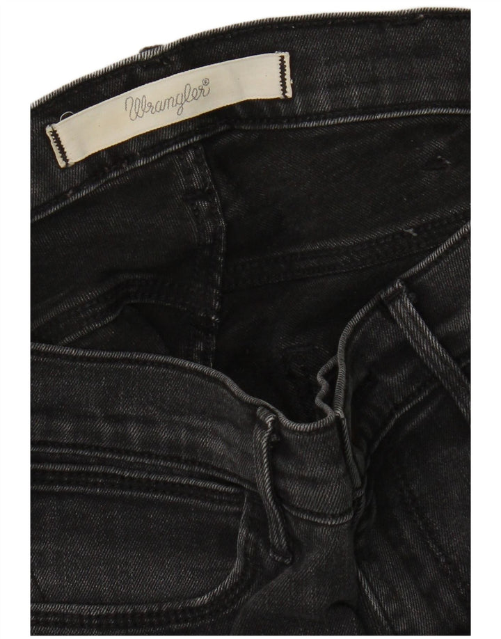 Damskie jeansy Wrangler Skinny W30 L29 szare