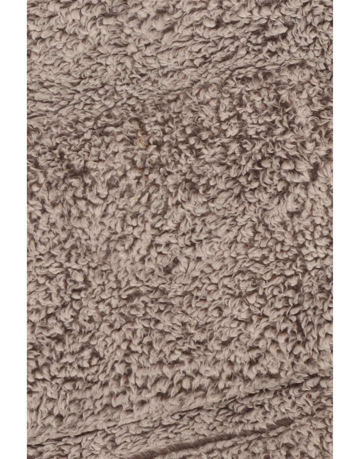 Damski sweter oversize z polaru John Lewis UK 10, mały, szary poliester