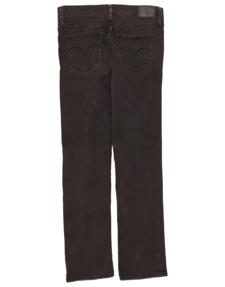Damskie spodenki jeansowe Levi's 314 Shaping W29 L28 Czarna bawełna