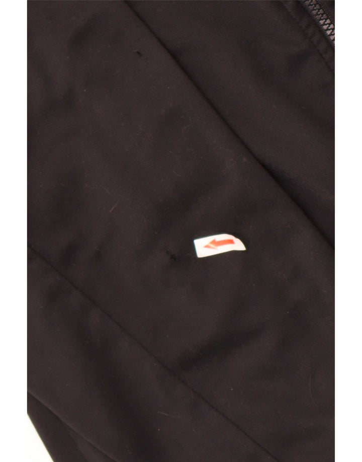 Adidas Męska kurtka dresowa Climalite UK 44/46, duża, czarna, poliestrowa