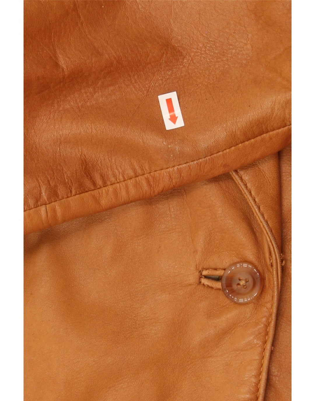 WILSONS Womens 3 Button Leather Blazer Jacket UK 18 XL Brown Leather Vintage Wilsons and Second-Hand Wilsons from Messina Hembry 