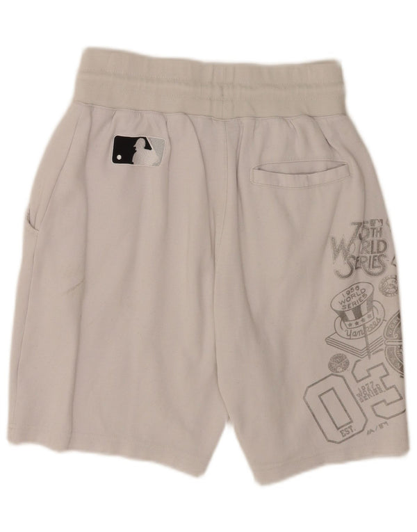Męskie spodenki sportowe Majestic New York Yankees Graphic XS, biała bawełna
