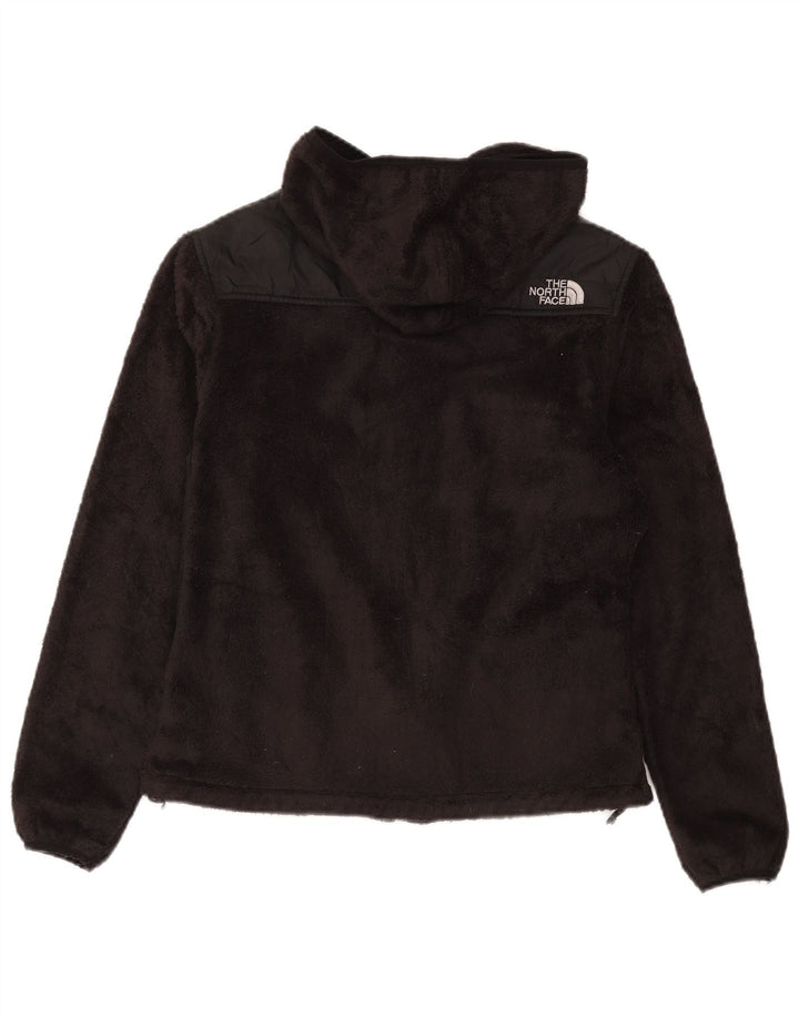 Damska kurtka polarowa z kapturem The North Face UK 12, średni czarny poliester