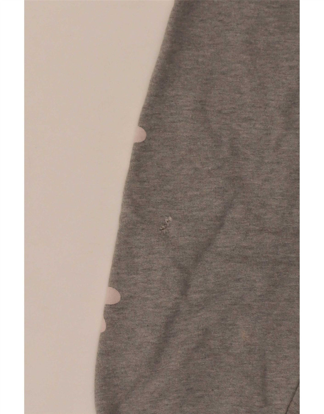 Damski sweter oversize z kapturem Levi's UK 14 Średnioszary, bawełniany w kwiaty