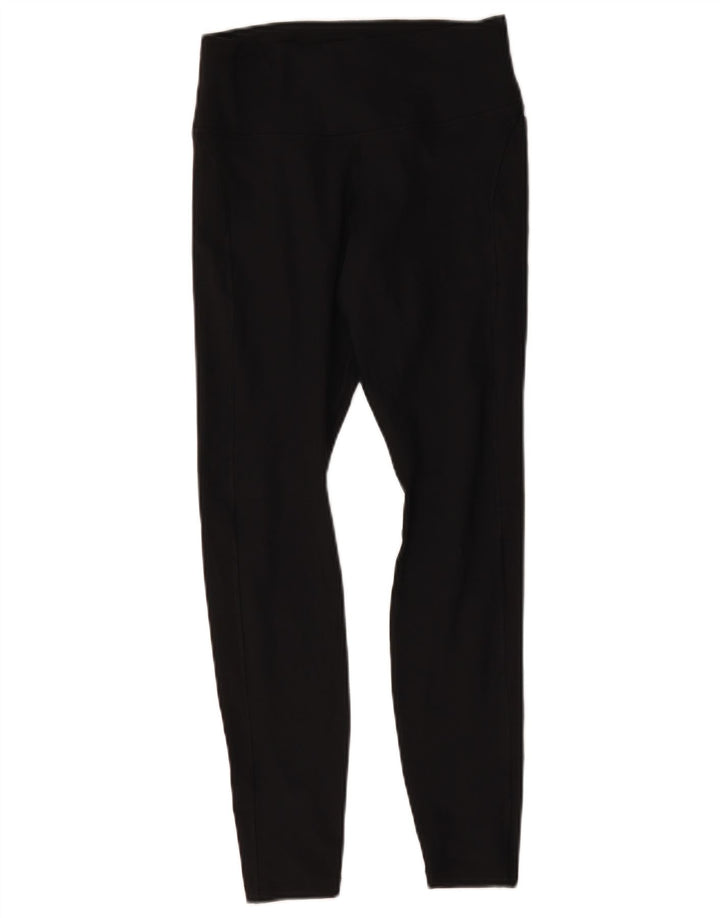 Damskie legginsy Nike Dri Fit UK 8, małe, czarne, poliestrowe