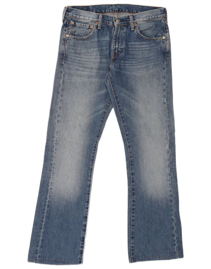 Męskie jeansy Levi's 527 Bootcut W31 L31 Niebieska bawełna
