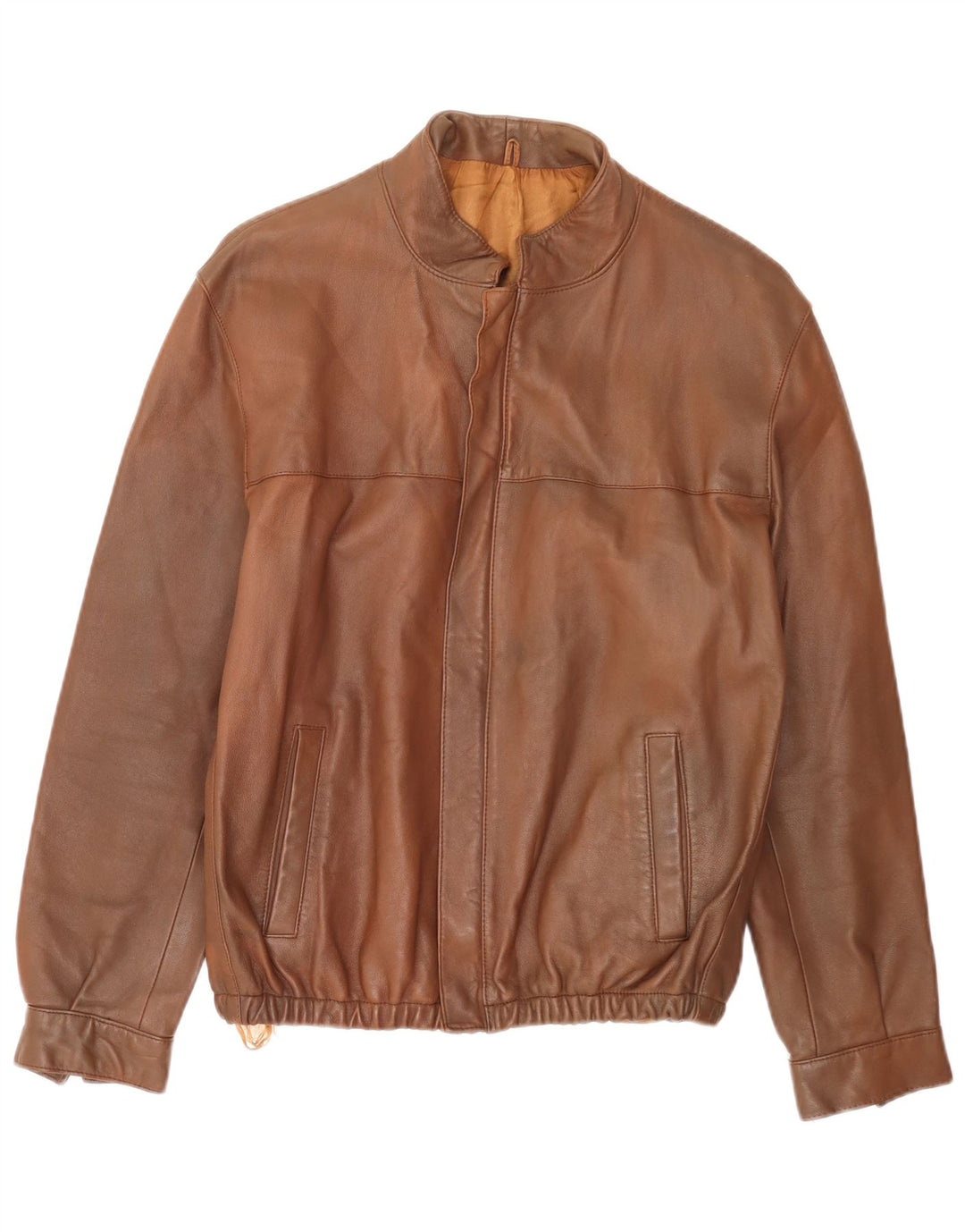 Męska kurtka bomberka Vintage IT 54 2XL brązowa
