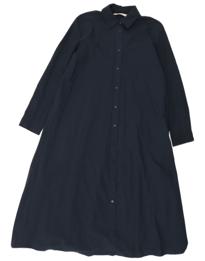 Damska sukienka oversize Zara UK 6 XS Granatowy poliester