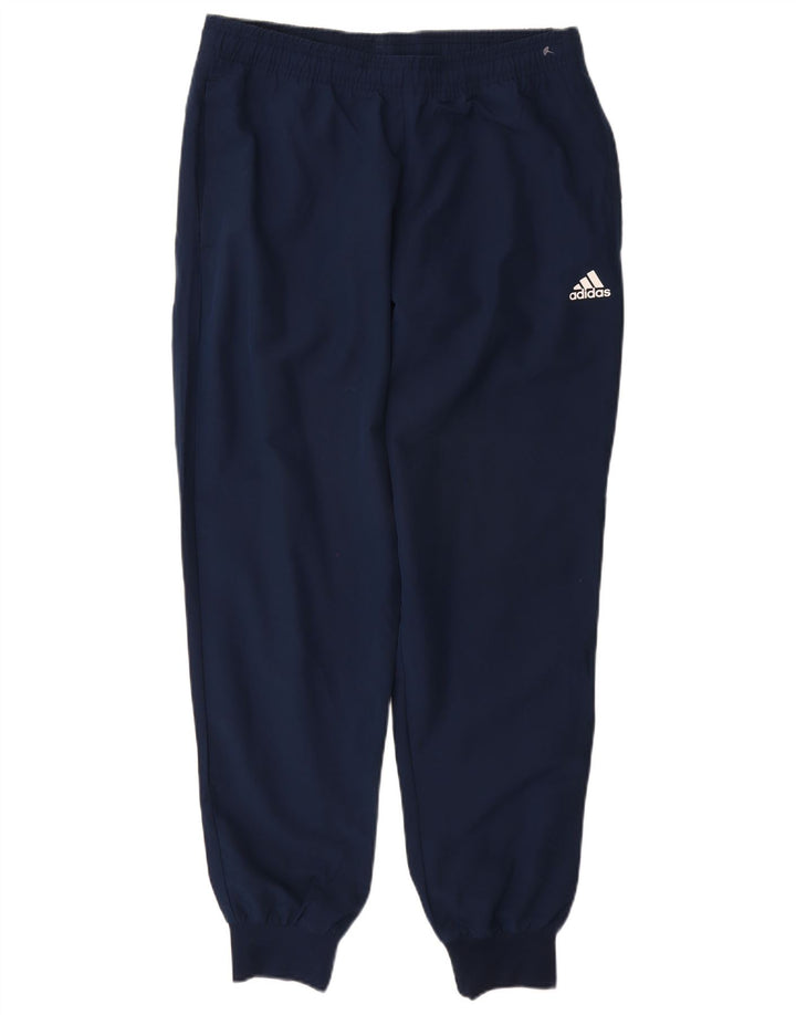 Męskie spodnie dresowe Adidas, średnie granatowe
