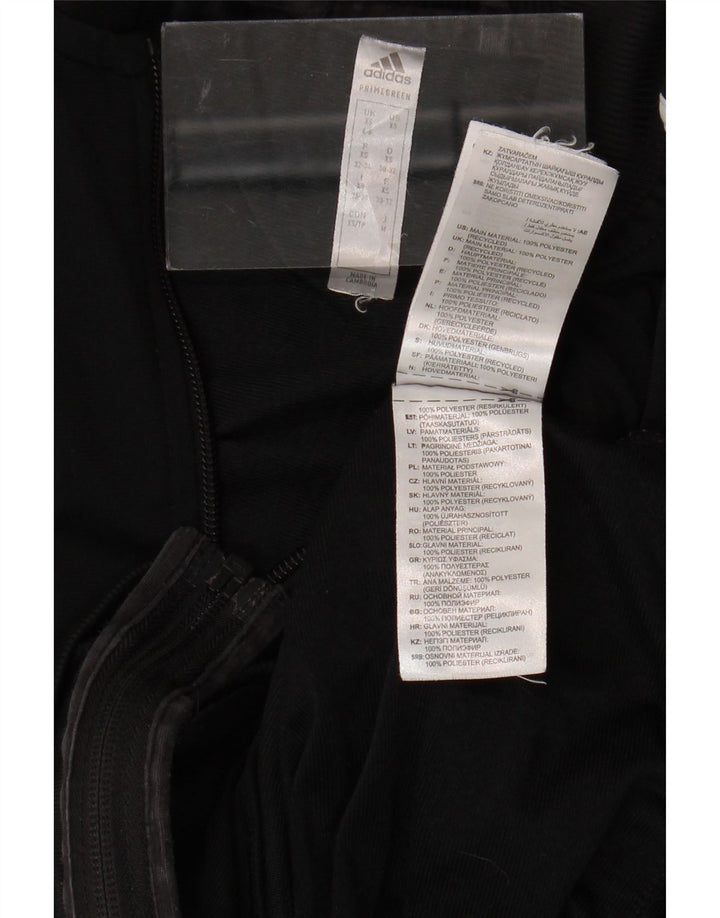 Damska bluza dresowa Adidas UK 4/6 XS z poliestru w czarne paski