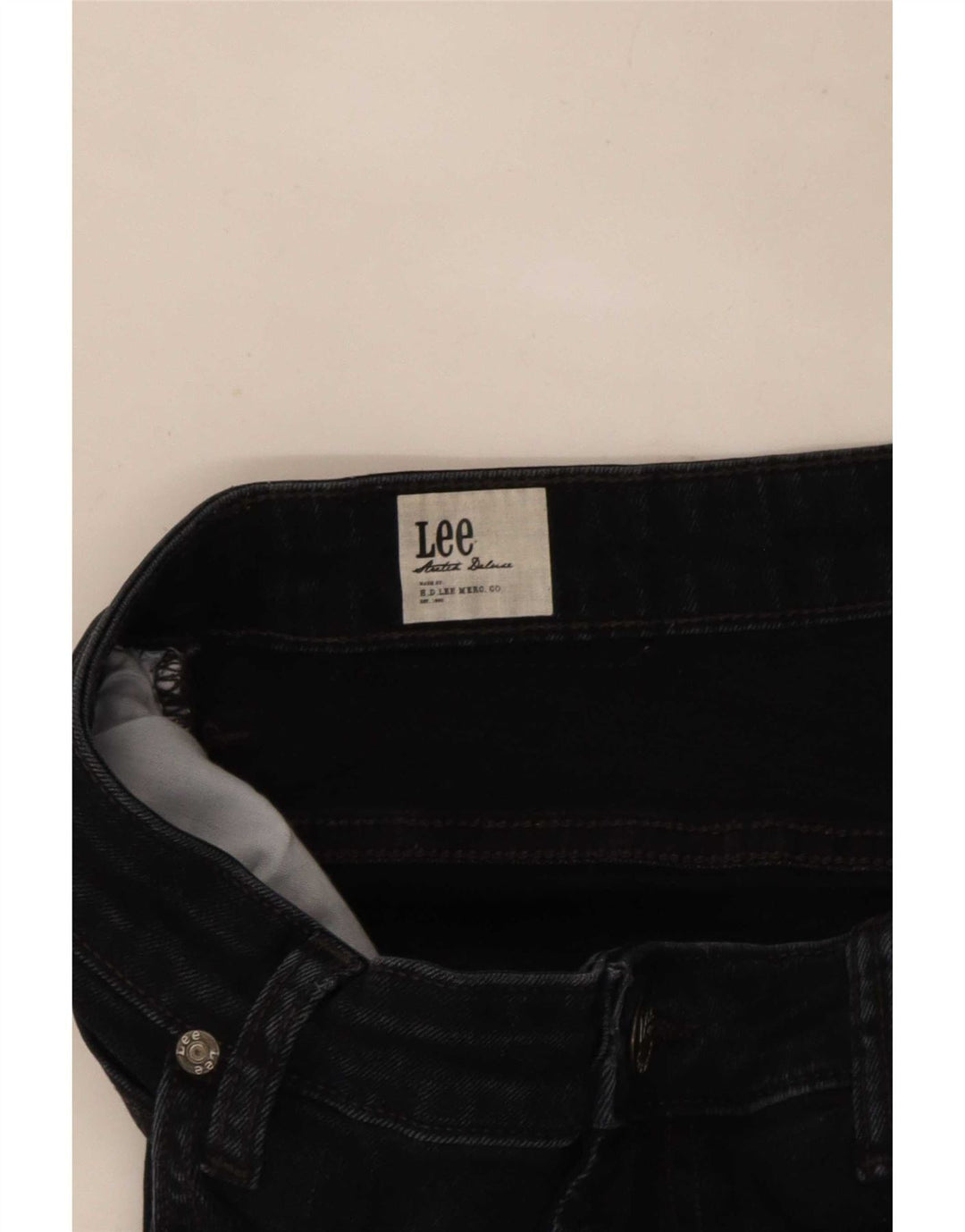 Damskie jeansy Lee Skinny W32 L30, czarne, bawełniane