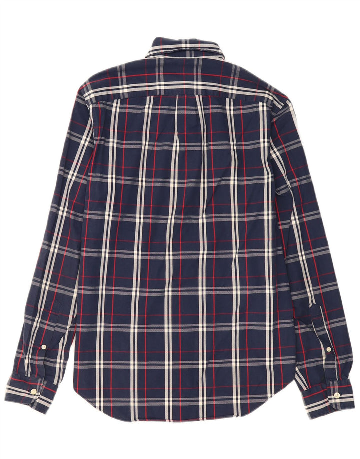 Koszula męska w kratę J. Crew XS, bawełniana, granatowa w kratę