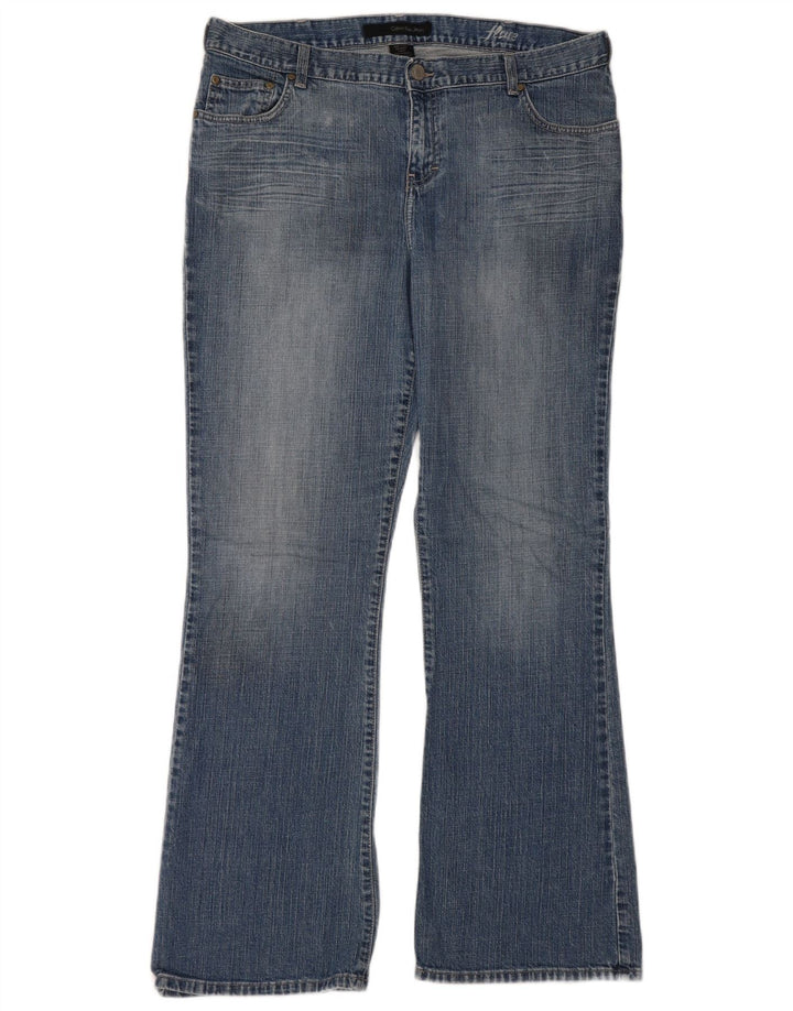 Damskie jeansy rozkloszowane CALVIN KLEIN US 16 XL W36 L32 Niebieskie, bawełniane