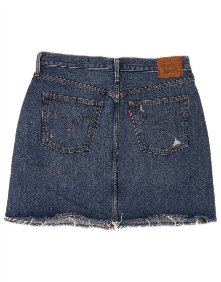 Damska spódnica dżinsowa Levi's W30 Średni niebieski