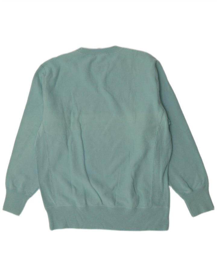 Męski sweter z grafiką Champion XL, turkusowy