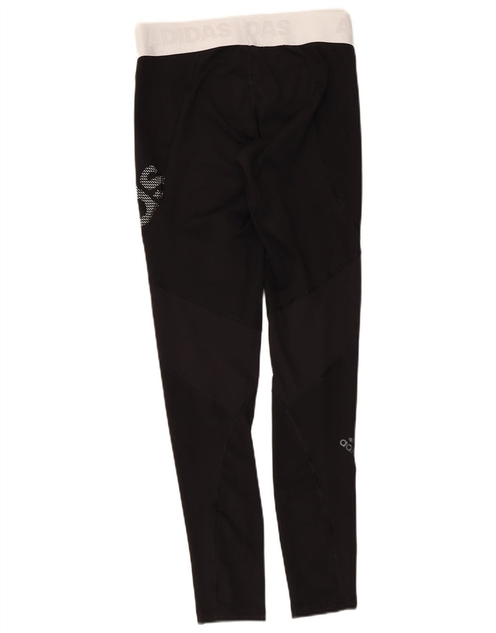 Legginsy Adidas Damskie Climacool Graphic UK 8/10 Małe Czarne