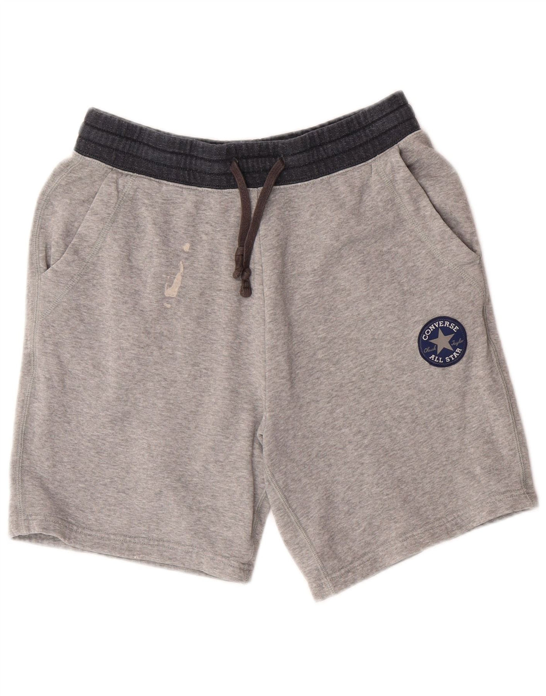 Męskie szorty Converse All Star Graphic, małe W28, szara bawełna