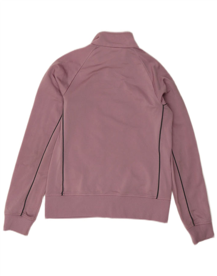 Damska bluza dresowa Adidas UK 12 Średni fioletowy poliester