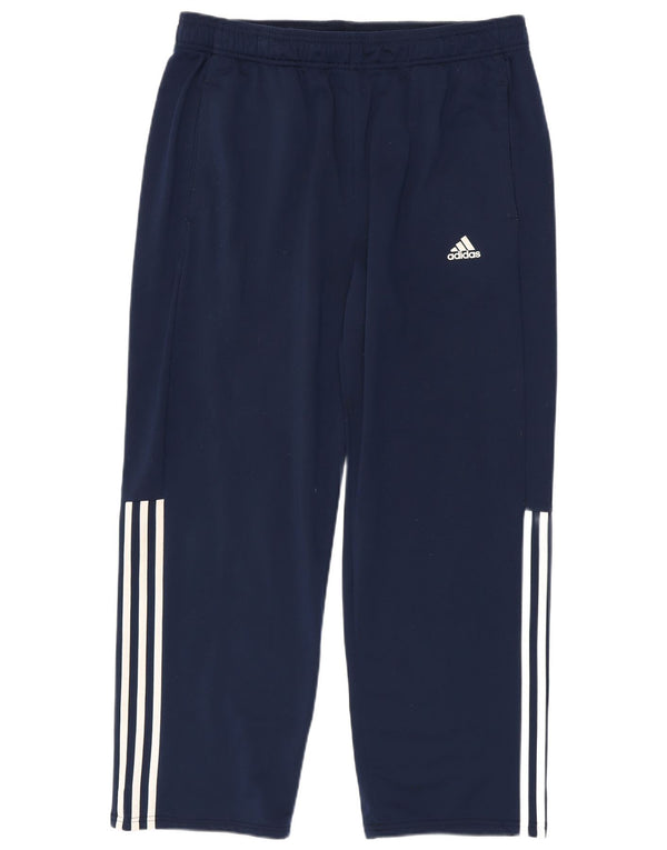 Męskie spodnie dresowe Adidas UK 48/50 XL Granatowy poliester