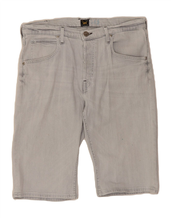 LEE Mens Denim Shorts W32 Medium Grey Cotton Vintage Lee and Second-Hand Lee from Messina Hembry 