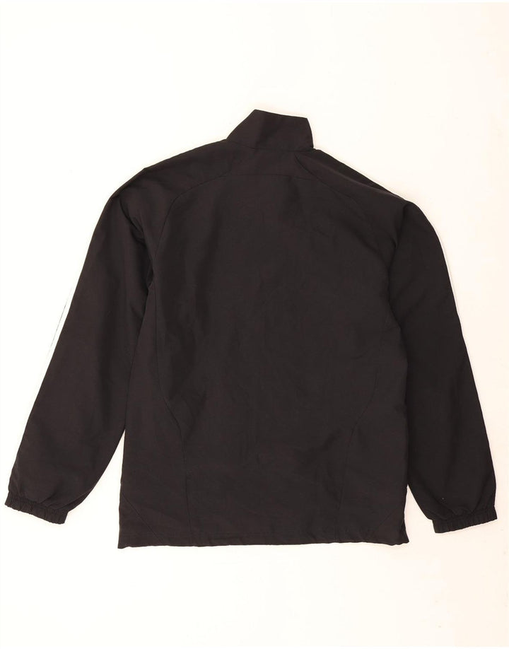 Adidas Męska bluza dresowa Top Jacket UK 34/36 Mały czarny poliester