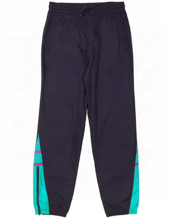 Brugi Mens Tracksuit Trousers Joggers Medium Navy Blue Colourblock