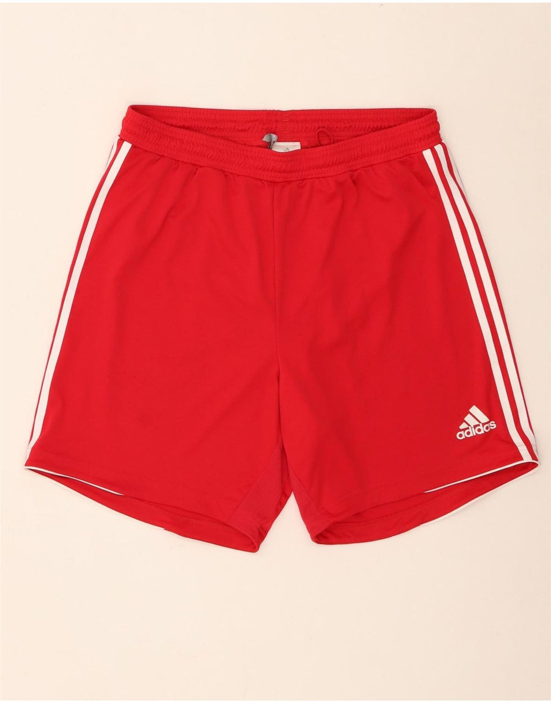 Męskie spodenki sportowe Adidas Climacool, średni czerwony poliester