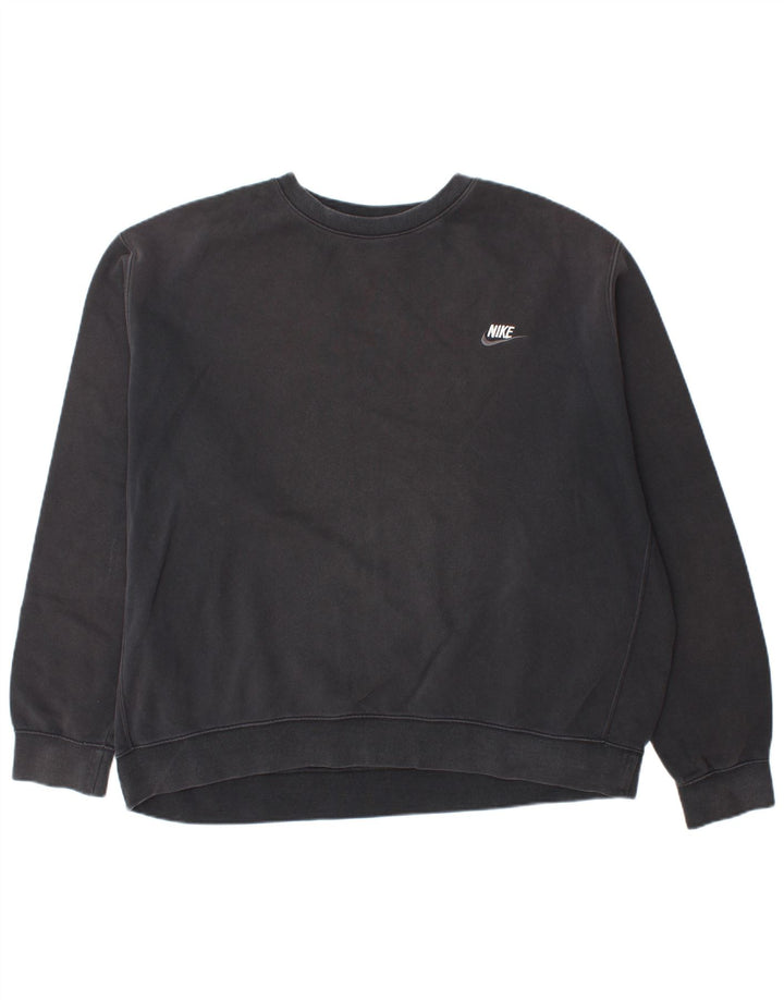 Męska bluza dresowa NIKE o luźnym kroju, 2XL, czarna