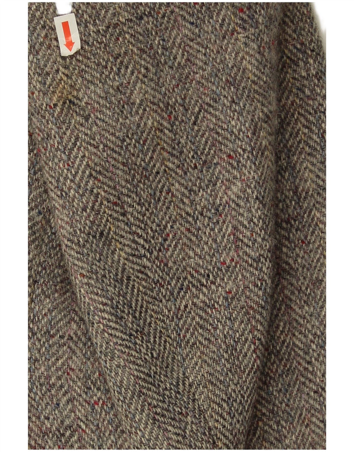 Męska marynarka Dunn & Co Harris Tweed Blazer UK 41, duża, szara jodełka