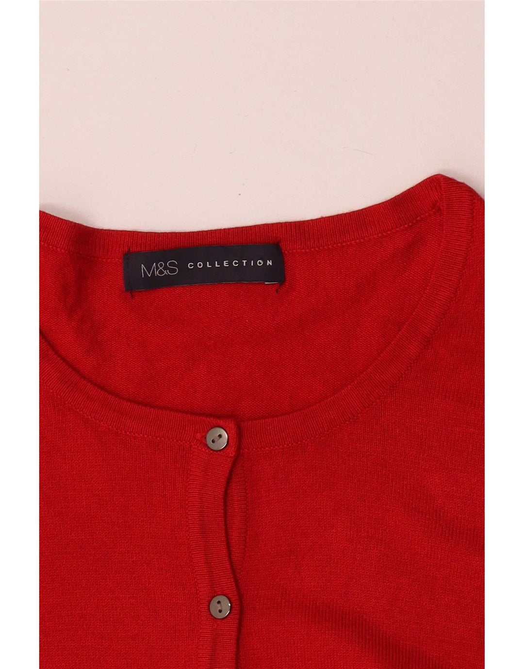 Sweter damski Marks & Spencer UK 14, średni czerwony