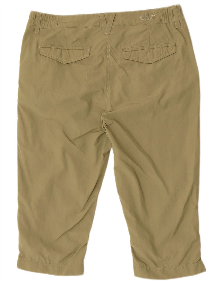 Damskie bermudy Jack Wolfskin UK 10 Small W32 Khaki Poliamid